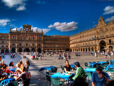 Study Abroad in Salamanca - Square in Salamanca