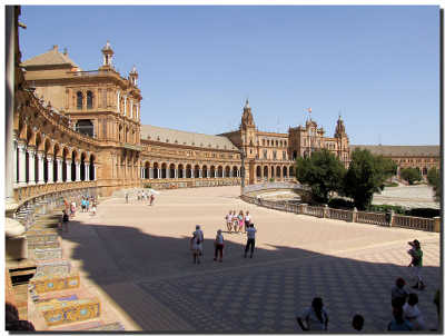 Study Abroad in Seville - Plaza de España